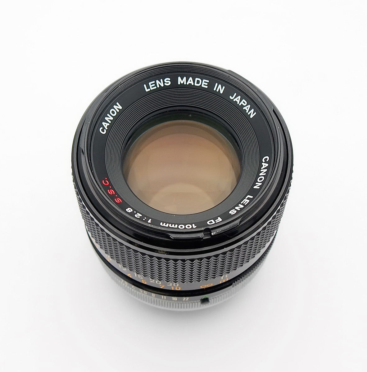 Canon 100mm F2.8 SSC FD Portrait Lens #10508