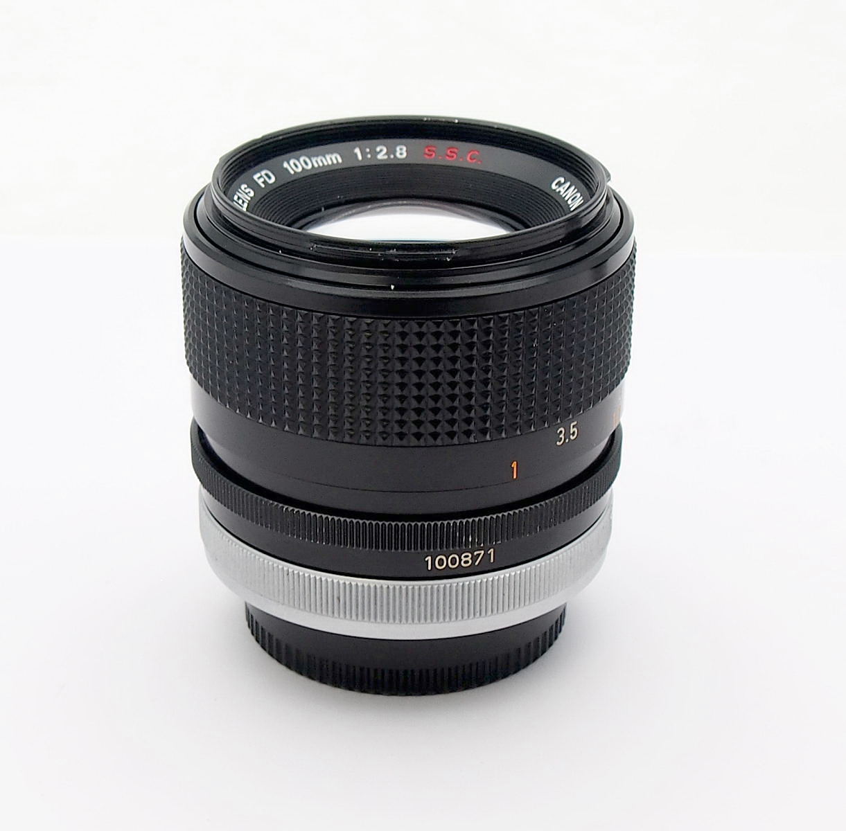 Canon 100mm F2.8 SSC FD Portrait Lens #10508