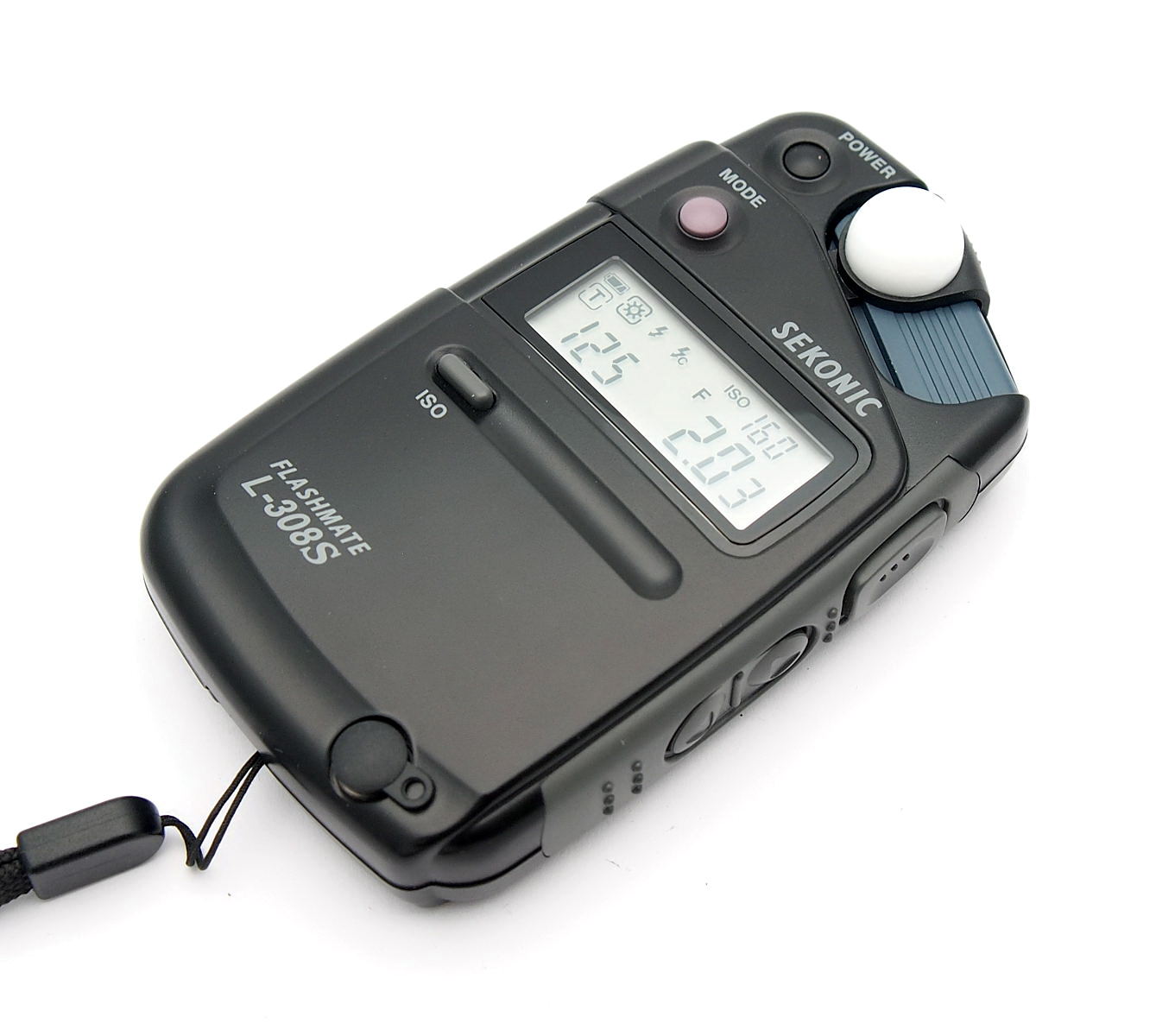 Sekonic Flashmate L-308S Lightmeter, Mint & Cased #10423