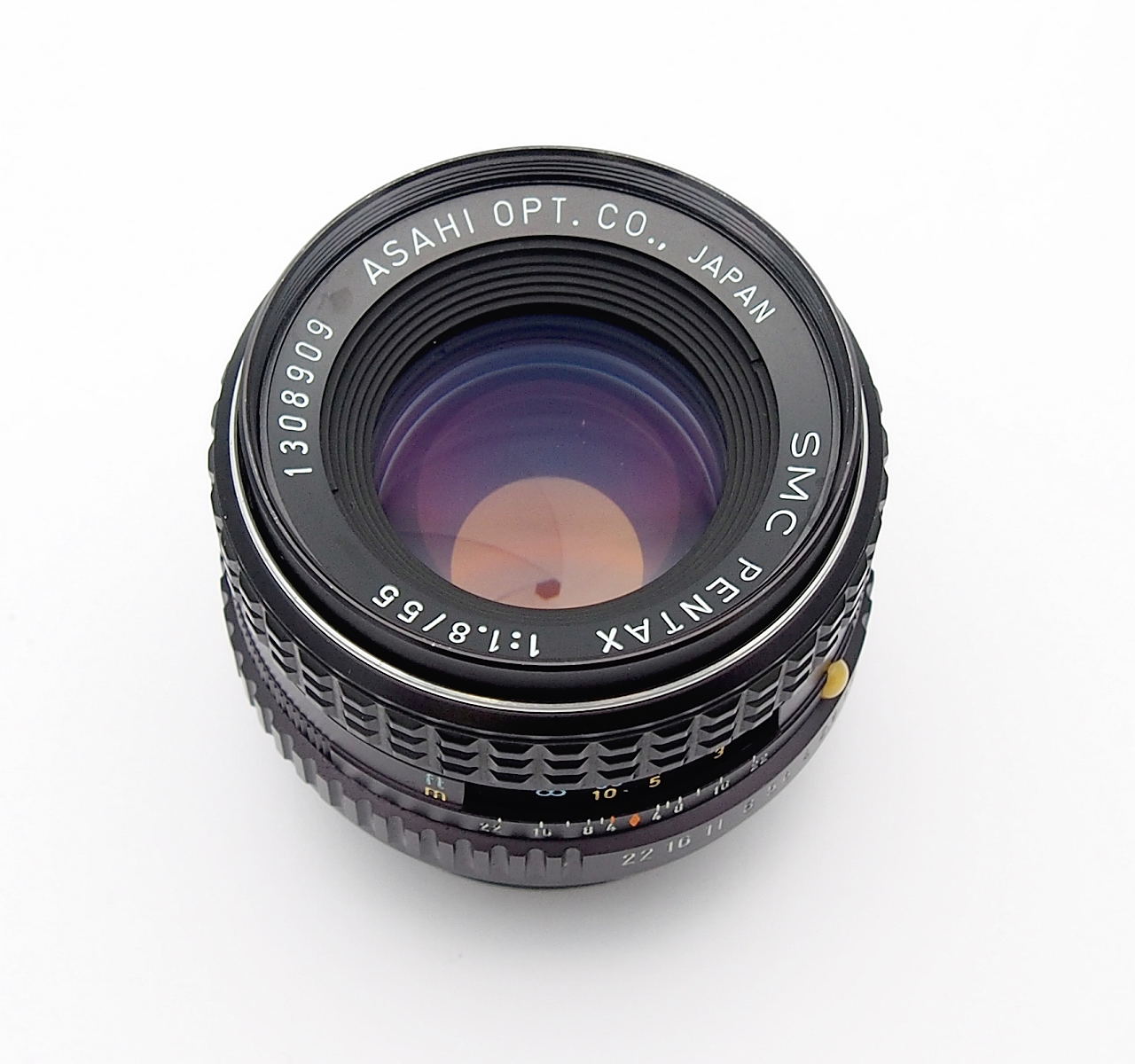 Pentax 55mm F1.8 SMC PKM, Rare Short Portrait #10311