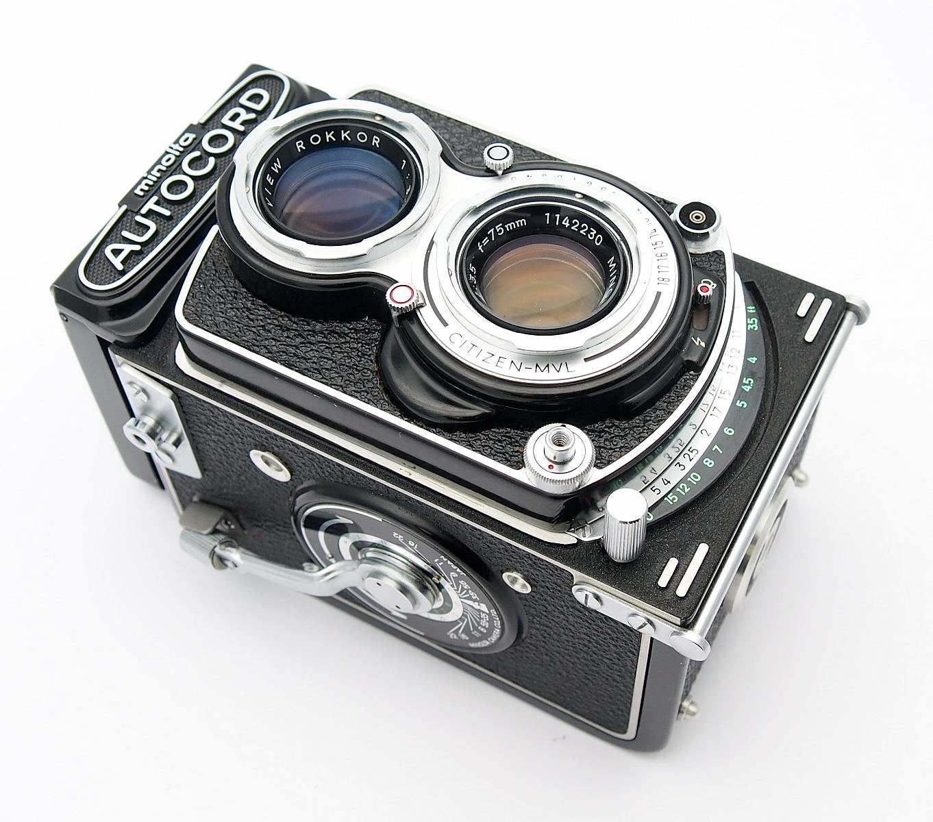 Minolta Autocord 6x6cm TLR, Mint- & Cased #10313