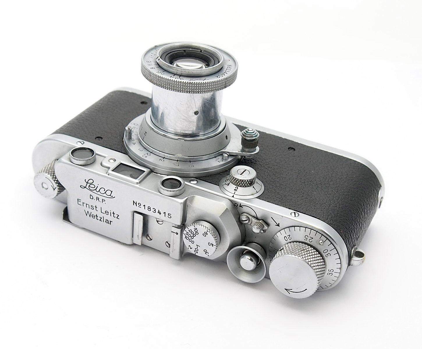 Leica IIIa with 5cm F3.5 Industar-22 Lens #10350