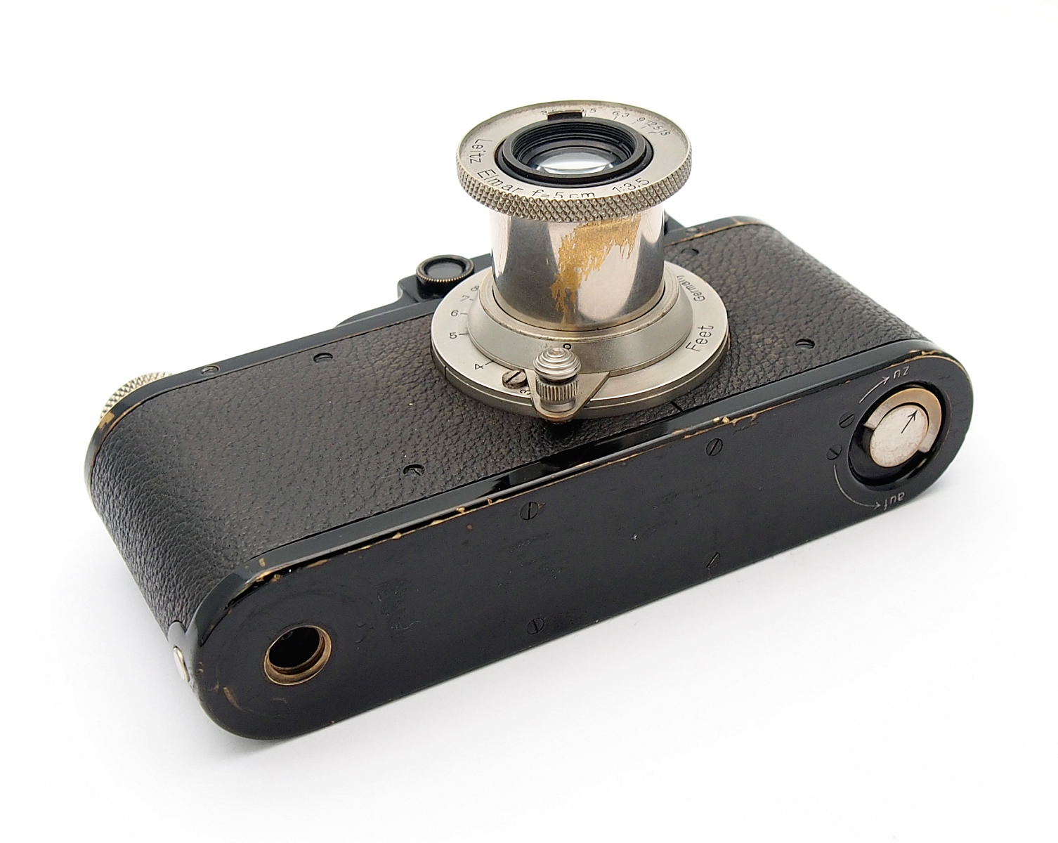 Leica I 1930 Upgraded to 11 with 5cm F3.5 Elmar, c.1934 #10351